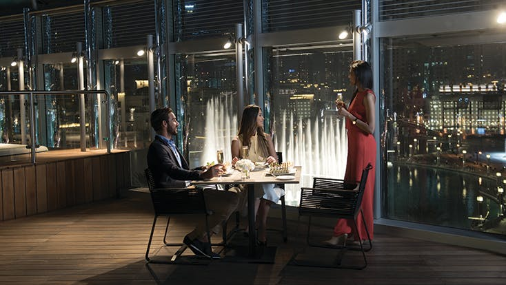 Burj Khalifa: At The Top (Level 124 & 125) Entry + Rooftop Meal - Photo 1 of 3